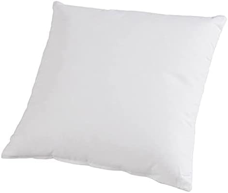 ZSEDP 30x30/35x35/45x45cm Almofada de almofada sólida travesseiro de algodão interno de algodão almofada