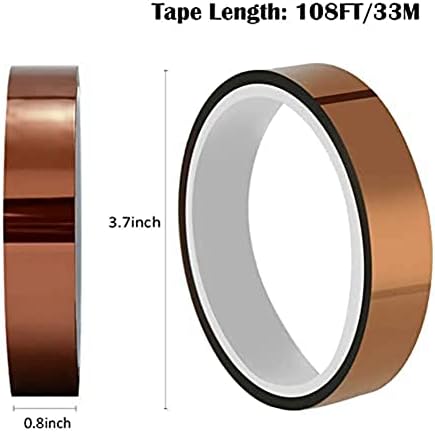 Fita resistente ao calor Ouyoo, fita térmica, sem resíduos, fita térmica, fita de aquecimento eletrônico, soldagem, placa de