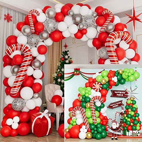 2 Set Christmas Balloon Garland Arch Kit…