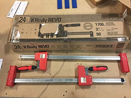 Bessey Kre3524 par 24 K Body Revo Parallel Bar Clamp agora com pinça hexadecimal