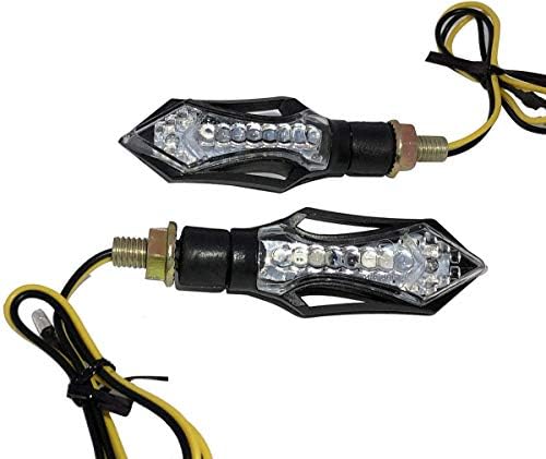 Motortogo Black Sequencial Turn Signals LED Turn Signals Indicadores Compatíveis para 2001 Honda Interceptor 800