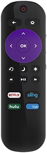 HU-RCRUS-18 Replace Remote Control fit for Hisense Roku LED TV 4K UHD HDR HDTV 32H4D 32H4020E 32H4050E 32H4E 32H4E1 40H4C