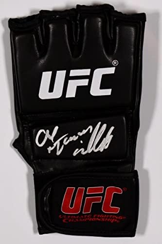 Chuck Liddell Autografou UFC Glove com Iceman - Tristar *Silver - luvas UFC autografadas