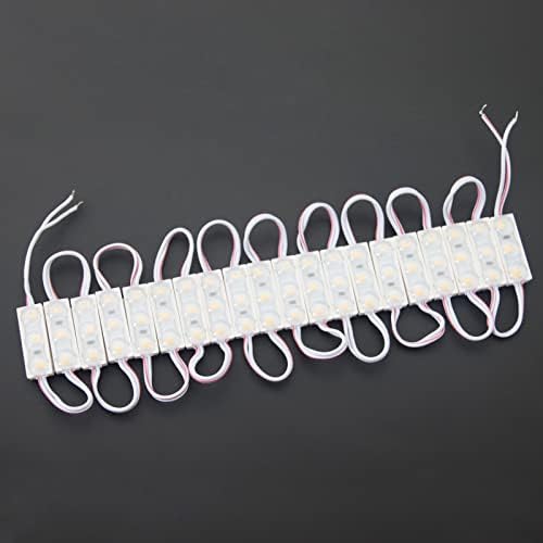 Rextin 200pcs Mini 3 LED SIGN SOPORNO LUZES DE FRONTAÇÃO DO MODULO DE ALTER