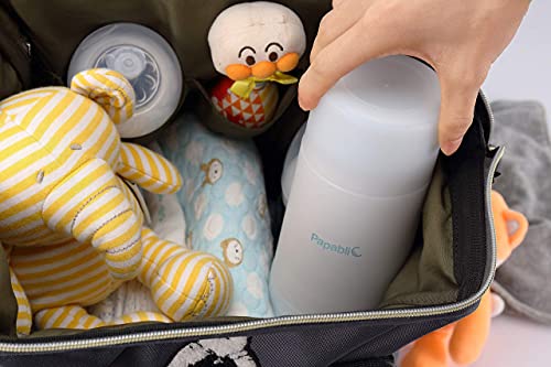 Garrafa de esterilizador a vapor elétrico e pacote de secador com mini deslocamento portátil de garrafa de bebê portátil