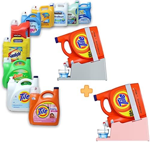 Skywin Laundry Soap Soap Station - Suporte de copo de detergente para dispensar sabão - apanhador de sabão com pés de borracha anti -deslizamento