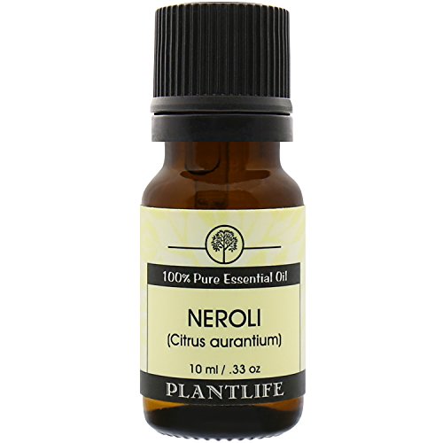 Plantlife Neroli Aromaterapy Oil - direto da planta pura grau terapêutica - sem aditivos ou enchimentos - 10 ml