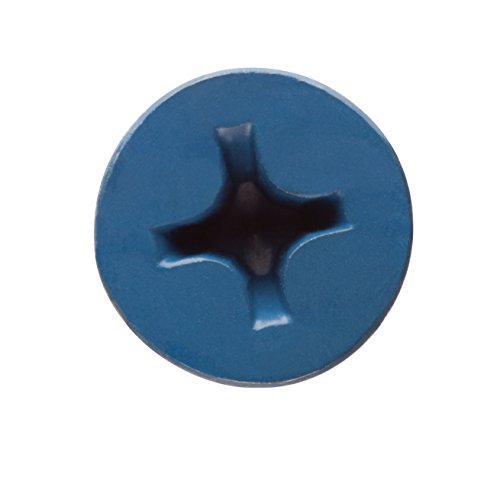 Confast 3/16 x 1-1/4 azul phillips phillips de concreto para parafuso de ponto de diamante com broca para ancoragem
