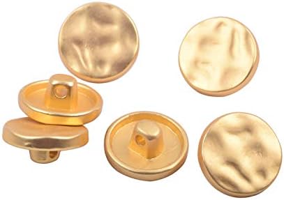 Botões de metal de prata Konmay 50pcs para fabricação de pulseiras, com dois orifícios, encaixa o cordão de couro de 1,5 mm e 2,0 mm