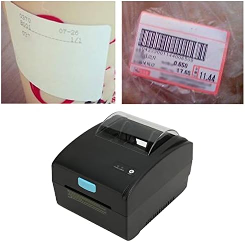 Impressora de etiqueta térmica do Zunate Bluetooth, fabricante de etiquetas portátil, impressora de etiqueta de envio de 80mm,
