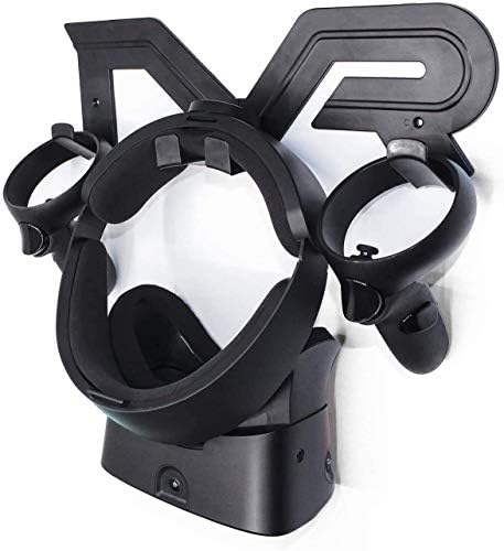 Niuvr VR Montar o gancho de suporte de armazenamento para Quest 2, Quest, Rift-S, HP Reverb G2, HTC Vive, Vive Pro,