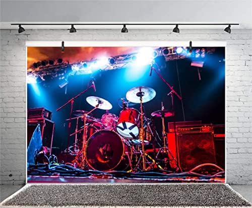 Yeele 12x8ft Concert Backdrop para fotografia rock música noite execute background stage entretenimento bar noturno vida