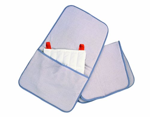 Alívio Pak 11-1300 Pacote de calor úmido e conjunto de capa, pacote de tamanho padrão com tampa de bolso de preenchimento