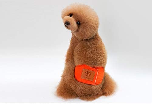 PetPhindu Pet Doggy Reutiliza fraldas à prova de vazamentos para cães para cães laváveis ​​Puppy Belly Band calça sanitária fisiológica
