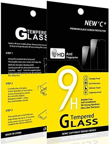 New'c [3 pacote] projetado para Xiaomi Mi 9T, Mi 9T Pro, Redmi K20, K20 Pro protetor de tela de vidro temperado, Ultra Resistente,