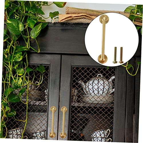 Collbath Door Barn gaveta armário de cozinha rústica para barra longa puxadas de casa puxadas para casa gabinete bronze bronze