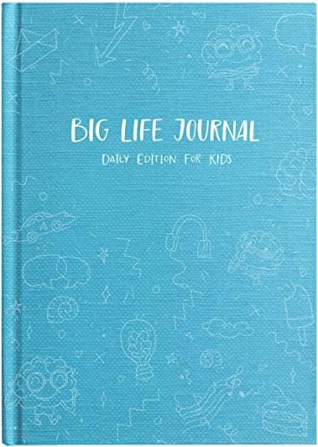 Big Life Journal - Daily Journal for Kids - Uma pasta de trabalho para crianças para crianças - periódico interativo e planejador de metas para crianças - diário de diário para crianças
