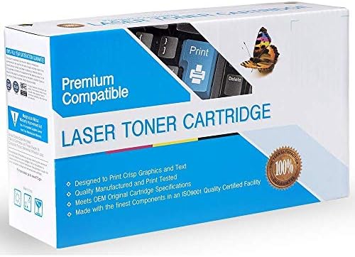 Rose Office Supatible Tink Cartuction Substituição para Dell 330-2209. 330-2208, trabalha com: 2335, 2335dn, 2355dn preto