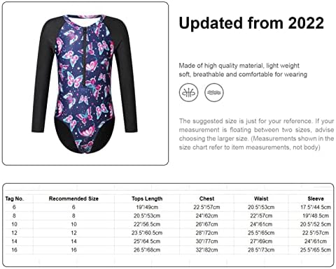 Hulija Gymnastic Letard for Kids Girls Butterfly Impresso Back Cross Swimwear Leake SalpsuChwear Bodysuit