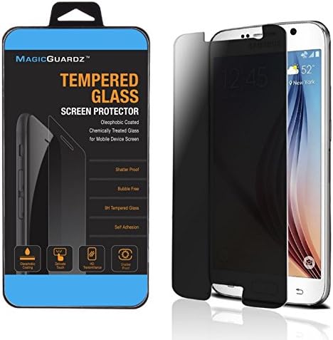MagicGuardz® - Feito para Samsung Galaxy S6, Privacy Anti -Spy Temperado Protetor de Vidro Protetor Shield, caixa de varejo