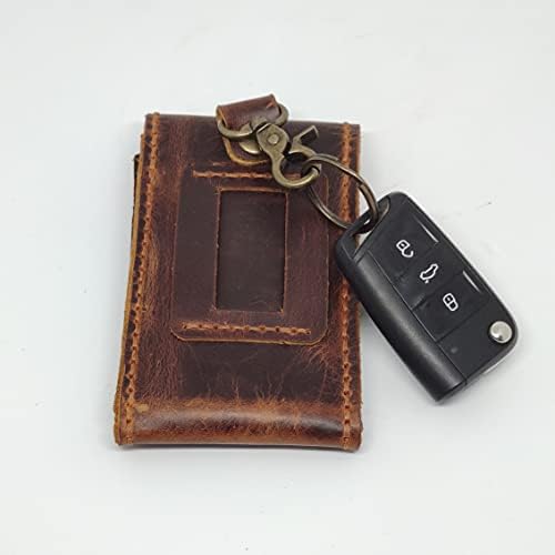 Caixa de coldre de couro holsterical para oppo R15X, capa de telefone de couro genuíno feita à mão, capa de bolsa de