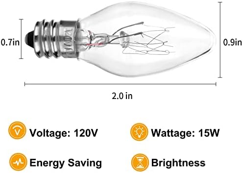 220022263 Bulbo de lâmpada para Whirlpool Secador - Luz do tambor de secador Substitua para Whirlpool Kenmore Maytag Secador