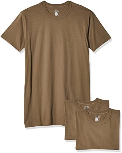 Pacote de 3 masculino - camiseta militar algodão