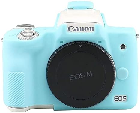 Caixa da câmera para Canon EOS M50, capa de silicone para câmera digital EOS M50