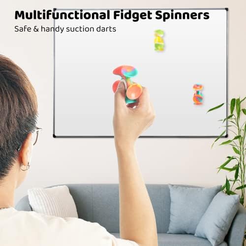 SUCTER DARTS FILGGET SPINners Toys - 8 PCs Indoor, Game de jogador de copo de sucção ao ar livre - Favorias de festas Toy Stress