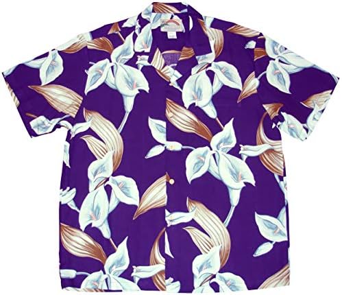 Paradise encontrou a camisa havaiana de Calla Lily Tom Sellect Magnum Pi