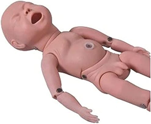 Modelo de recém -nascido avançado Treinamento de amamentação pediátrica e simulador de enfermagem de criança para