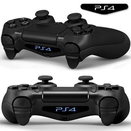 Uushop LED Light Bar Decals Stickers for PlayStation PS4 Controller Qty 2 - Palavras