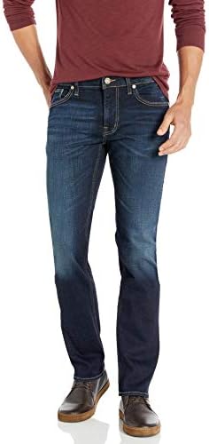 Silver Jeans Co. Allan Classic da Men Classic Straight Leg Jeans