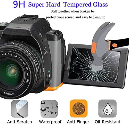 Protetor de tela debous para Canon EOS M50 M50 MARK II M50II Câmera LCD Suporte próximo 0,25mm Anti-arranhões de vidro temperado Cappa de filme duro