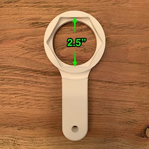 Chave de chave de 2,5 polegadas LIUSU - plástico hdpe sólido