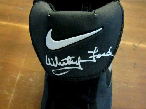 Whitey Ford 1961 WSC Yankees HOF Signo Auto Limited Edition Nike Cleat Shoe JSA - Cleats MLB autografados