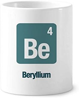 Ser beryllium elemento químico elemento químico de dentes de dentes caneta caneca caneca stand stand copo lápis