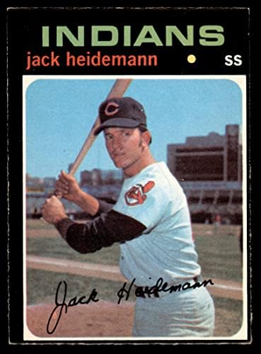 1971 O-Pee-Chee 87 Jack Heidemann Cleveland índios ex-índios