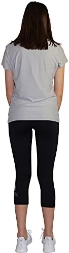 Reebok Womens montou a camiseta básica de Marled