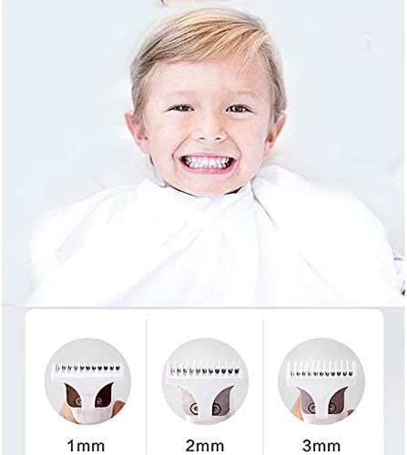 Beiake Electric USB Baby Hair Trimmer Mini portátil Clipper Criando Corte Corte Recarregável Baixo Ruído Infantil Shaveiro Inferior