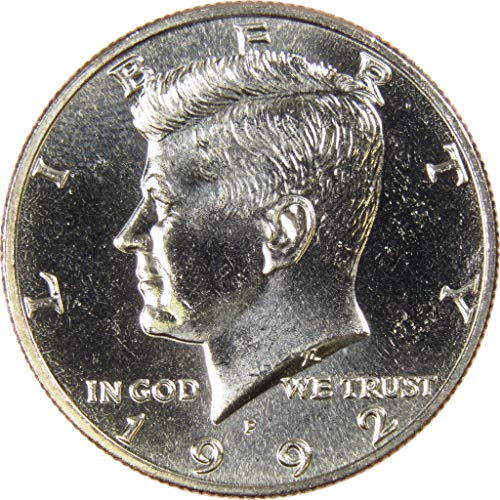 1992 P Kennedy Half Dollar Bu Uncirculed Mint State 50c Us Coin Collectible