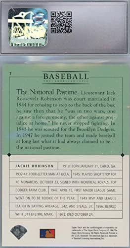 Jackie Robinson 1994 Upper Deck GM Baseball Card #7 CSG 10 classificado