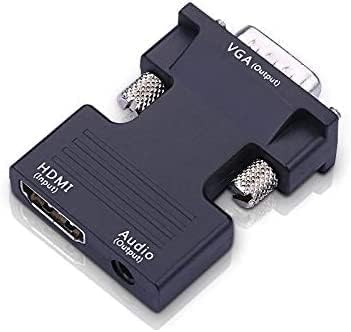 Bellestar HDMI ZU VGA Adaptador HDTV 1080p Konverter Audio Video Kabel für PC Monitor