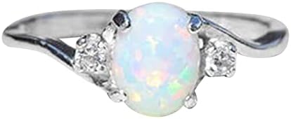 2023 Novo anel de prata fino anel de prata Oval Corte Stromestone Proposta de aniversário Proposta Presente Presente noivado