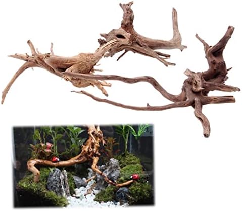 Vumsyme Paisagem Decoração de madeira Driftwood Árvore Aquário Aquário Tanque Planta Toco Ornamento Paisp Decoração