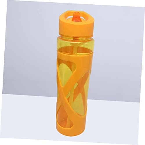 Luxshiny 580 Plástico Drinks Copo de palha de plástico Copo de água com palha e copo de tampa com copo de palha sem capa