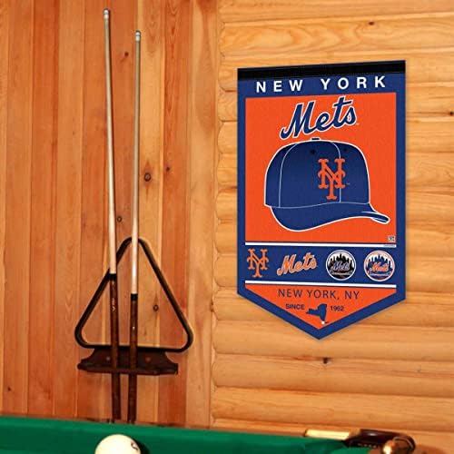 New York Mets Heritage History Banner Pennant