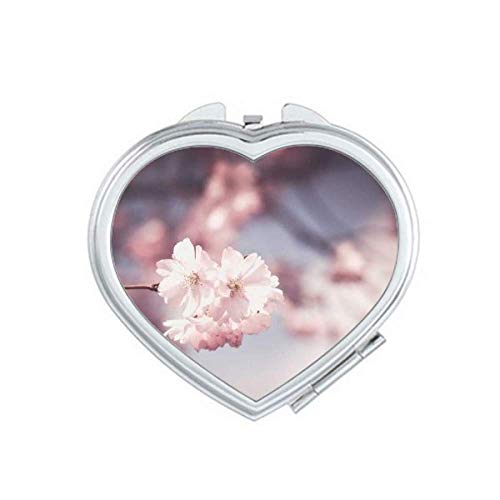 Pink White Dim Flowers Art Deco Gift Moda Mampelamento Greatificação portátil Portátil Makeup de bolso