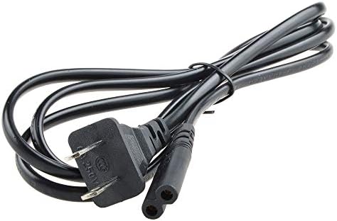 Kybate Premium 2-Prong CAB CABO DE CANTO DE CABO DE PODERAÇÃO AC PROMUTA PARA SONY PLAYSTATION 4 PS4 PRO