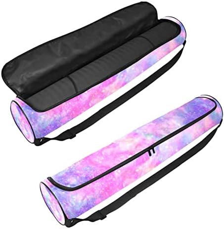 MARMORD GALAXY YOGA MAT SACO DE IGA FULLO DE ZIP FULLO PARA MULHEROS MENINOS, EXERCÍCIO DE YOGA MAT CORREIRO COM ASSIXAÇÃO